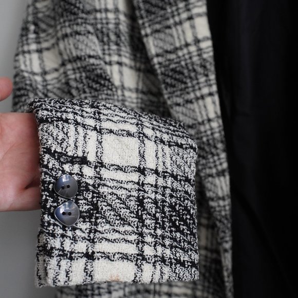 Zara black and white blazer - Picture 4 of 12